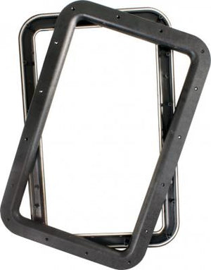 JR PRODUCTS 11021 DOOR WINDOW fits FRAME BLACK
