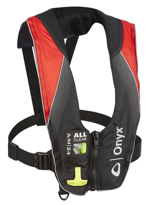 ONYX OUTDOOR 132200-100-004-20 A/M-24 ALL CLEAR INFLAT.LIFEVEST RD