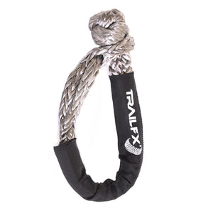 TRAILFX WA047 ROPE SHACKLE SINGLE BLK 7500 LBS