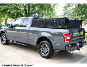BUYERS PRODUCTS 1721551 TOOLBOX ALUMINUM TOPSIDE 16X13X72 B