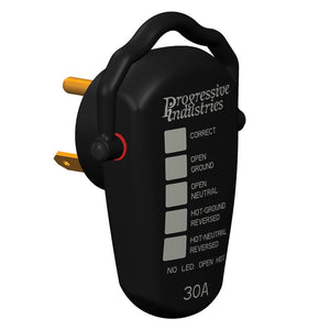 PROGRESSIVE RRT-30 RV RECEPTACLE TESTER - 30A