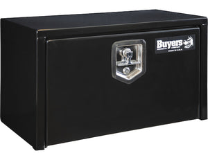 BUYERS PRODUCTS 1703350 TOOLBOX 14HX12DX24L SST T-HDL BLACK