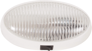 OPTRONICS RVPL7CP PORCH LIGHT OV W/SWITCH CLEAR
