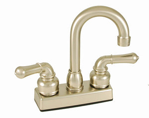 EMPIRE FAUCE U-YNN16N 4' BAR W/ LVR HDLS NKL