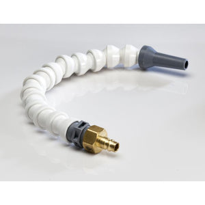 EMPIRE FAUCE CRD- FLEX-SPT-W 14' FLEXIBLE SPOUT WHITE