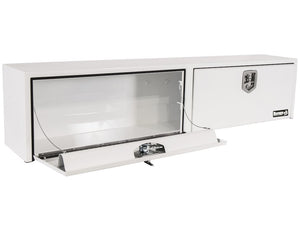 BUYERS PRODUCTS 1702860 TOOLBOX TOPSIDER 96IN SST T-HDL WHI