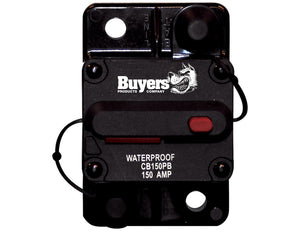 BUYERS PRODUCTS CB150PB CIRCUIT BREAKER 150AMP PUSH-TO-TRIP