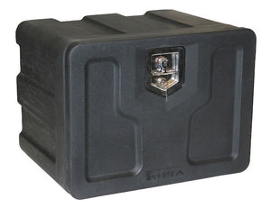 BUYERS PROD 1717100 TOOLBOX UNDERBODY POLY BK 18X18X24