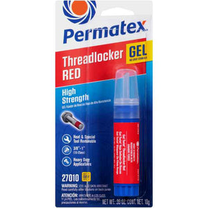 PERMATEX 27010 10G THREADLOCKER GEL RED