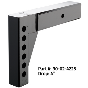 EQUALIZER 90-02-4225 2-1/2' RECEIVER L-SHANK 4' DROP/8'