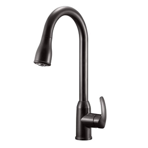 DURA FAUCET DF-NMK508-VB SNGL HANDLE PULL DN KITCHEN VEN BRZ