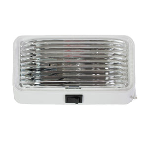 ARCON 18104 PORCH LIGHT WHT-CLR-SW CD/1
