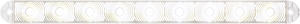 OPTRONICS UCL59CB LED UTILITY LIGHT;THINLINE;LOW PROF