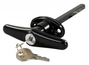 JR PRODUCTS 10985 LOCKING T-HANDLE BK