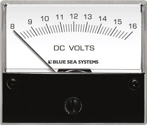 BLUE SEA 8003-BSS VOLTMETER DC 8 16V