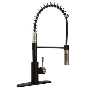 DURA FAUCET DF-MK504SLK-MBSN STREAMLINE COIL PULL-DOWN RV KITCHE