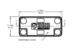 EGIS MOBILE 6200-225 DUAL BUSBAR 2X5 CIRCUIT DUAL LEVEL