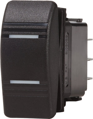 BLUE SEA 8283-BSS SWITCH CONTURA SPDT ON-OFF-ON BLK