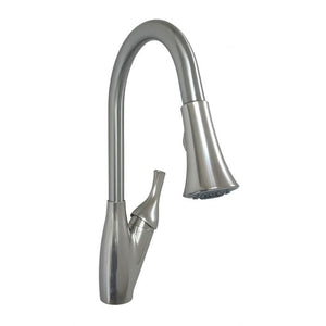 EMPIRE FAUCE SL3000N-A 8' METAL SNGL LVR KITCHEN PULLDOWN