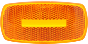 OPTRONICS A32ABP AMBER LENS FOR REF/CL/MARK T-I