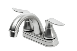 DURA FAUCET DF-PL620LH-SN ELEGANT ARC SPOUT RV LAVATORY FAUCE