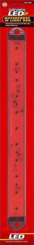 OPTRONICS MCL70RS LED ULTRA THIN ID BAR RED