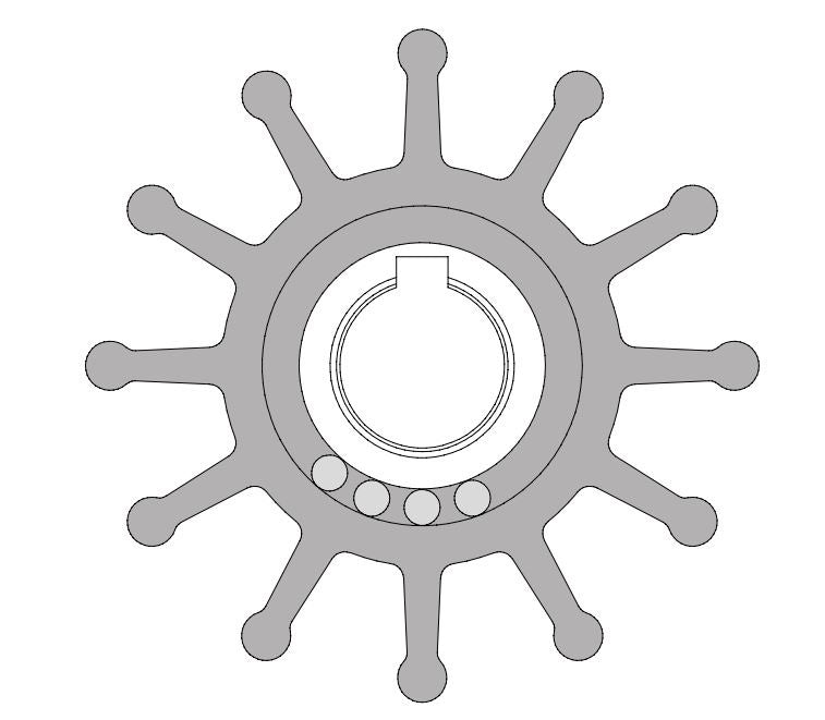 JOHNSON PUMP 09-702B-1