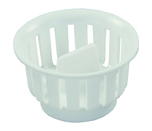 JR PRODUCTS 95045 SCREW-IN BASKET WHT