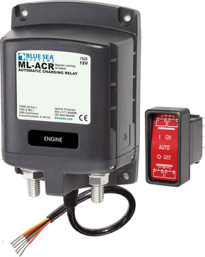 BLUE SEA 7620-BSS SOLENOID ML 500A 12V ACR