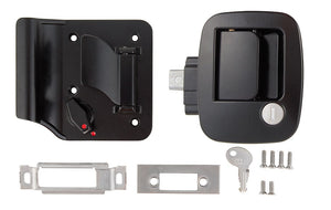 AP PRODUCTS 013-688 BAUER METAL TRAVEL TRAILER LOCK BLK