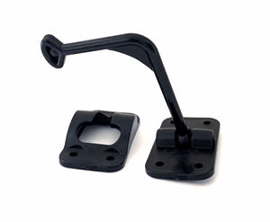 JR PRODUCTS 10625 90 T-STYLE DOOR HLDR BK
