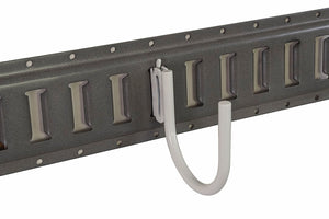 BUYERS PRODUCTS 01120 J-HOOK ETRACK 4.25IN ID ROUND WH