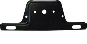OPTRONICS LP20SB LICENSE BRACKET;BLACK STEEL