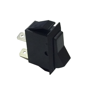 WIRTHCO 20525 ON/OFF BLACK ROCKER SWITC