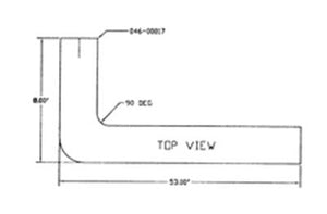 CUMMINS 046-00563 CUMMINS TAILPIPE