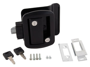 AP PRODUCTS 013-570 METAL TT LOCK W/KEYS BLK