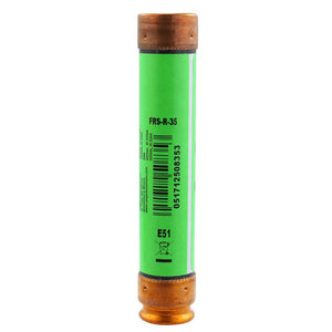 BUSSMANN FRS-R-35 FUSETRON DUAL ELEMENT FUSE CLASS RK