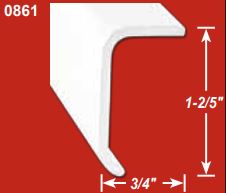 AP PRODUCTS 021-86103-16 L.LEG NONTRIM MILL 16' EA