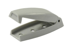JR PRODUCTS 10244 BAGGAGE DOOR CATCH GRAY