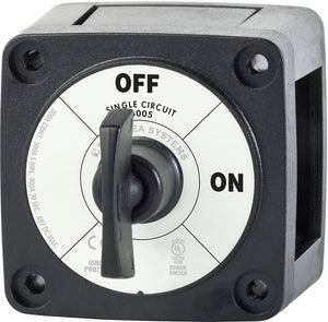 BLUE SEA 6005200-BSS SWITCH BATTERY M ON/OFF W/KEY BLK
