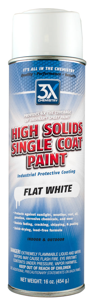 AP PRODUCTS 371 HIGH SOLIDS PAINT-FLAT WHITE