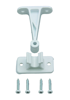 AP PRODUCTS 013-086W PLASTIC DOOR HOLDBACK 3'