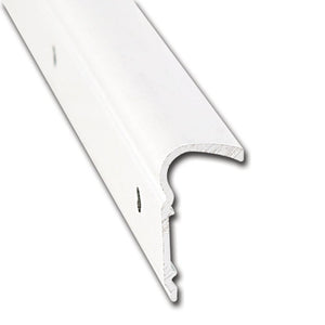 AP PRODUCTS 021-51101-8 ROOF TRIM P.WHT 8' EA