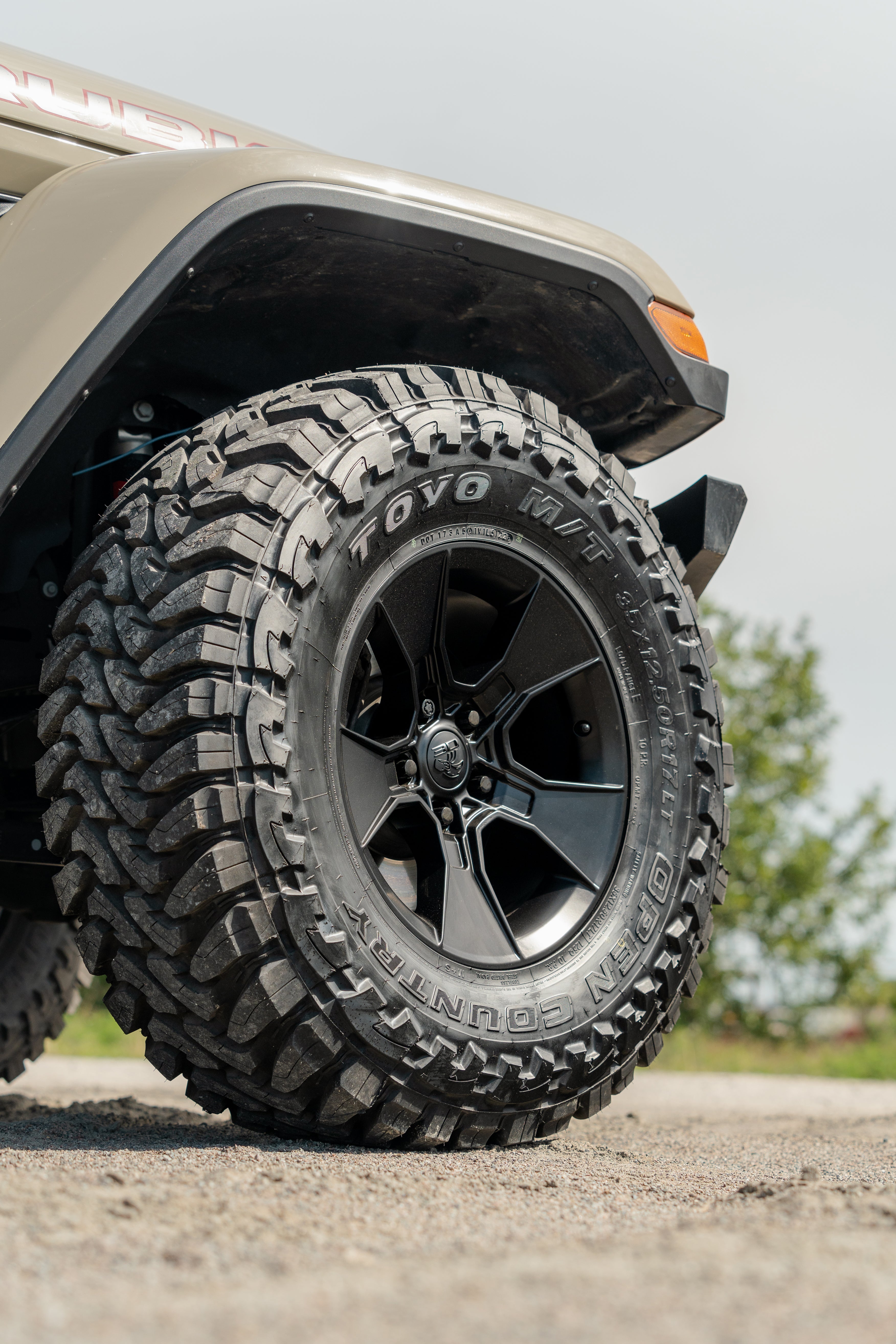 DEFIANT DF02-17085-5127-12B1 Satin Black 5x5" fits Jeep Wrangler, Jeep Gladiator