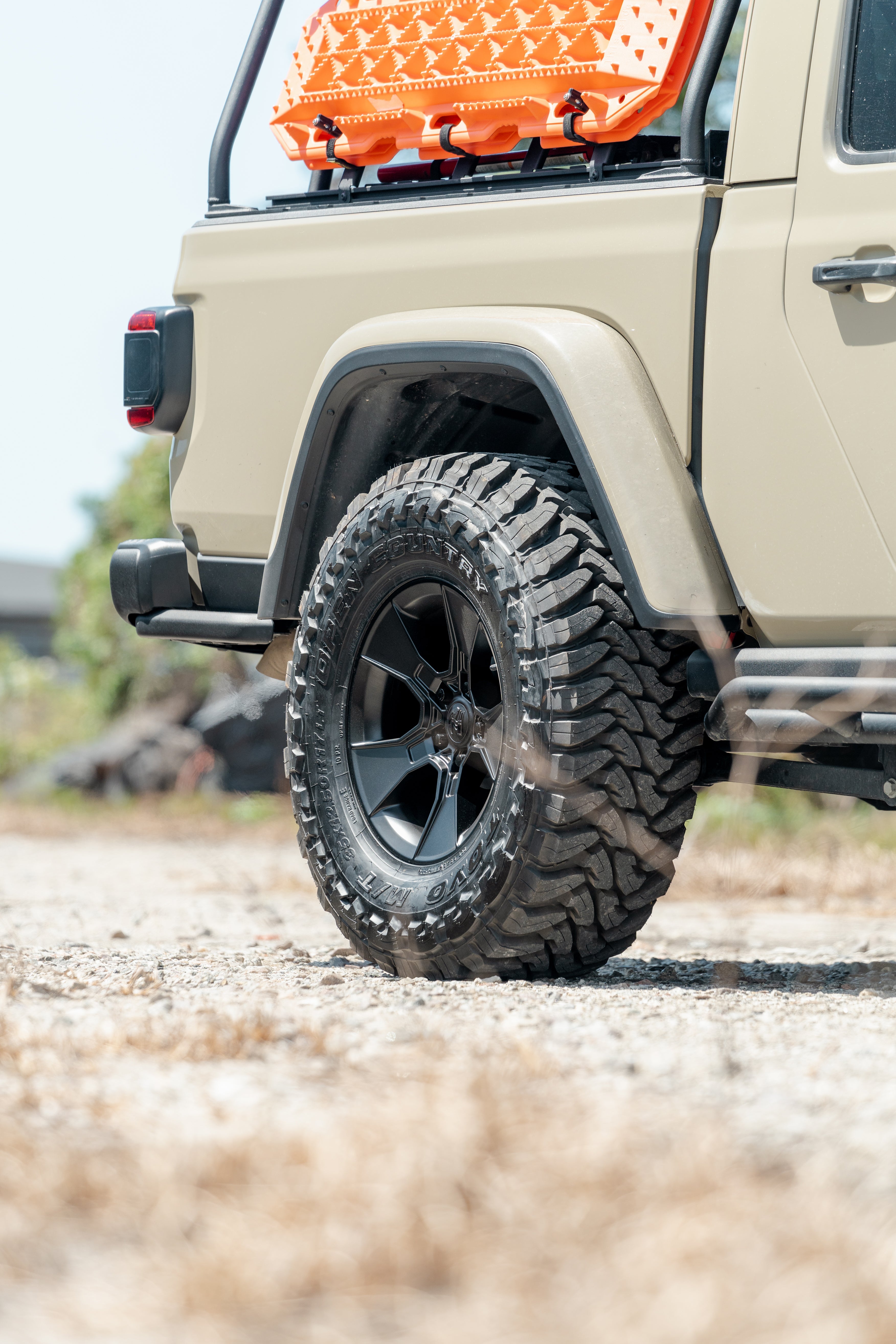 DEFIANT DF02-17085-5127-12B1 Satin Black 5x5" fits Jeep Wrangler, Jeep Gladiator