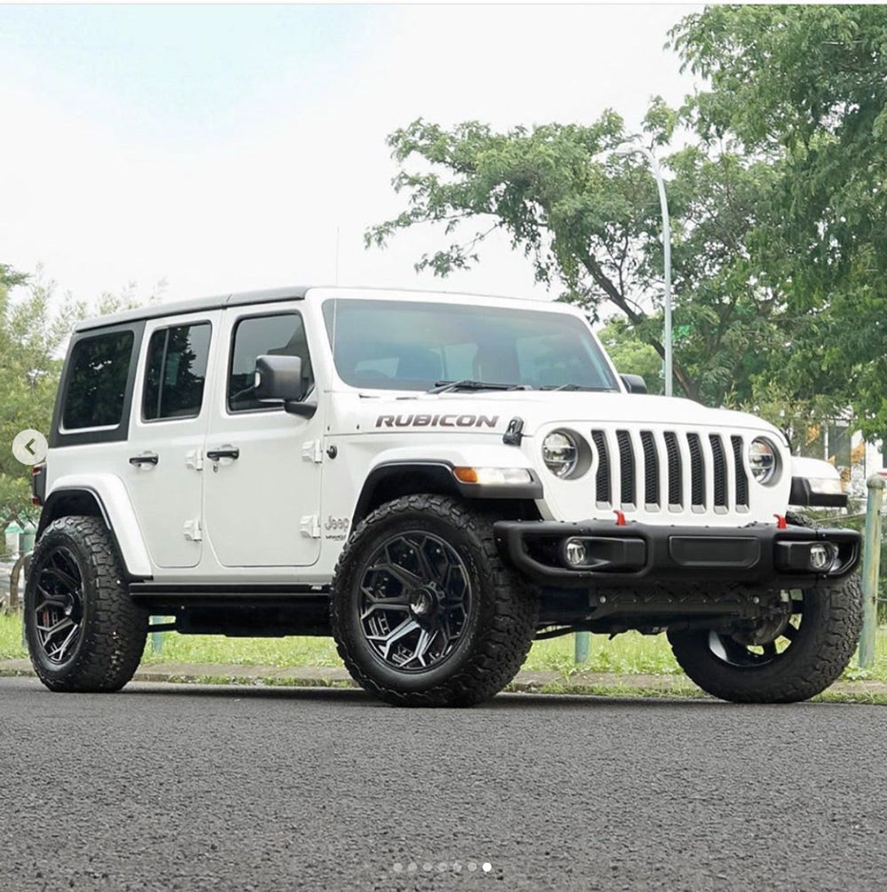 4PLAY 4P80R-20100-5D55-24BBT Gen2 20x10 5x5" & 5x5.5" -24et in Brushed Black