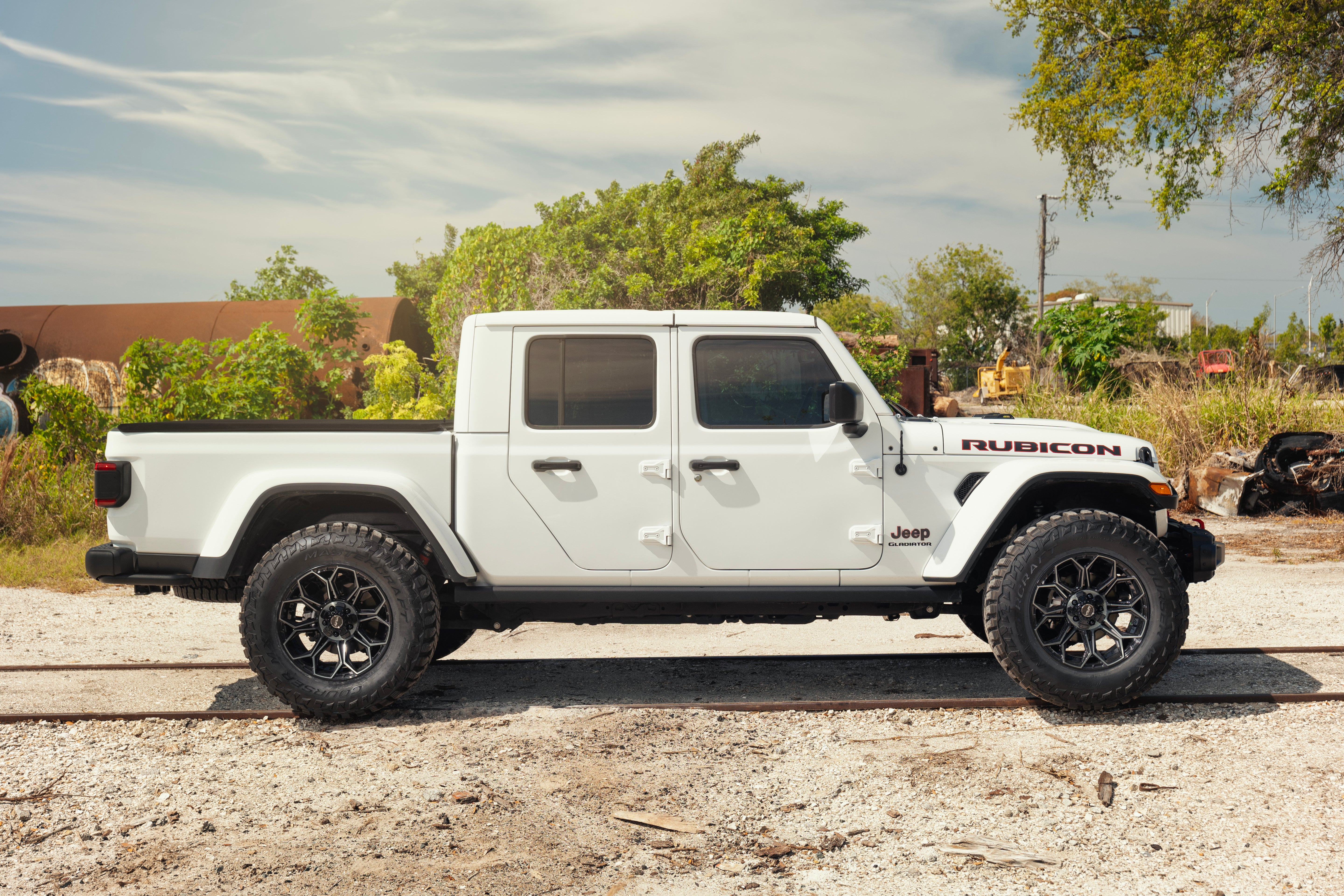 4PLAY 4P83-20100-5D55-18BBT Gen3 20x10 5x5" & 5x5.5" -18et in Brushed Black