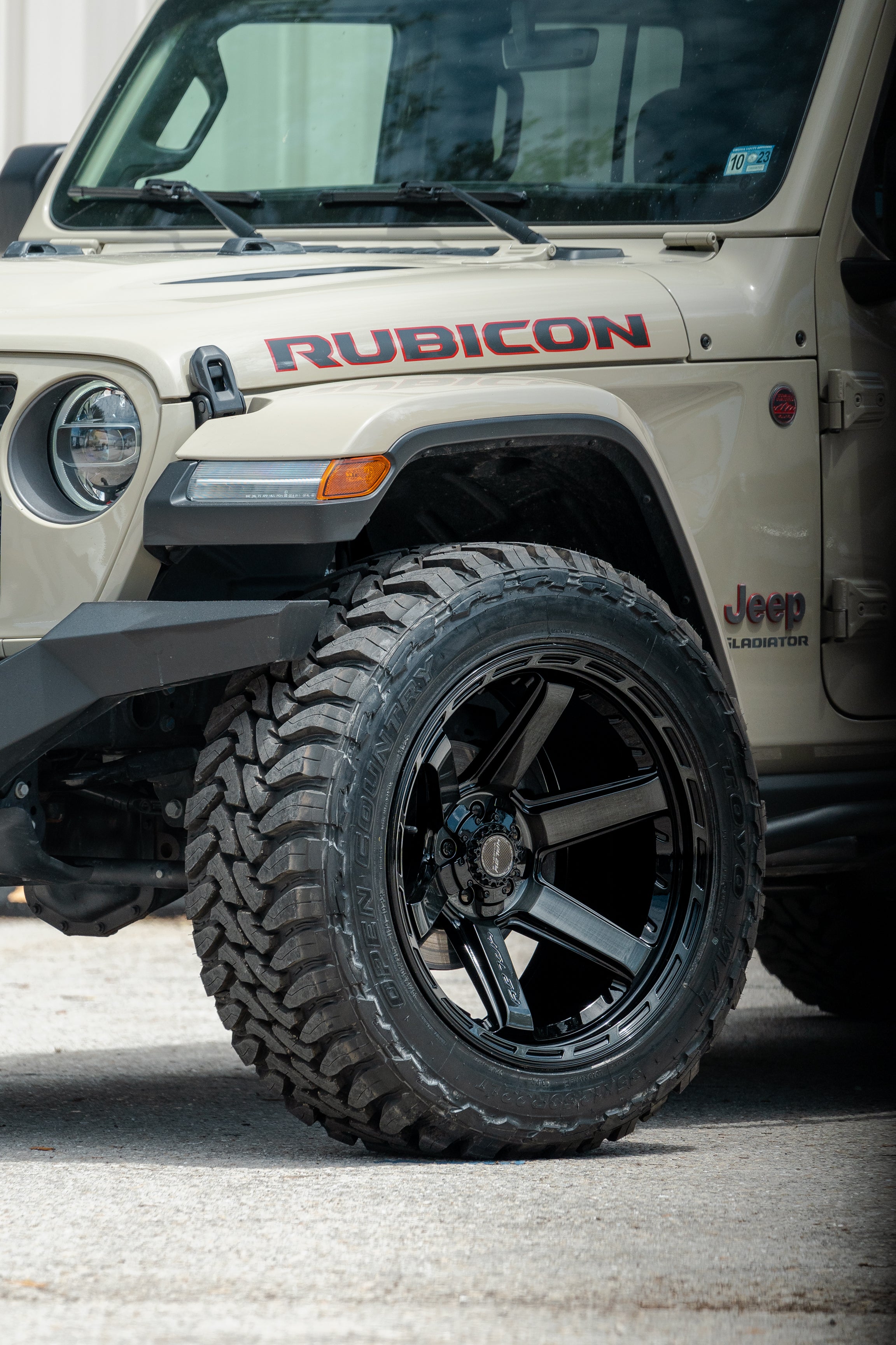 4PLAY 4P63-22120-5D55-44BBT Gen3 22x12 5x5" & 5x5.5" -44et in Brushed Black