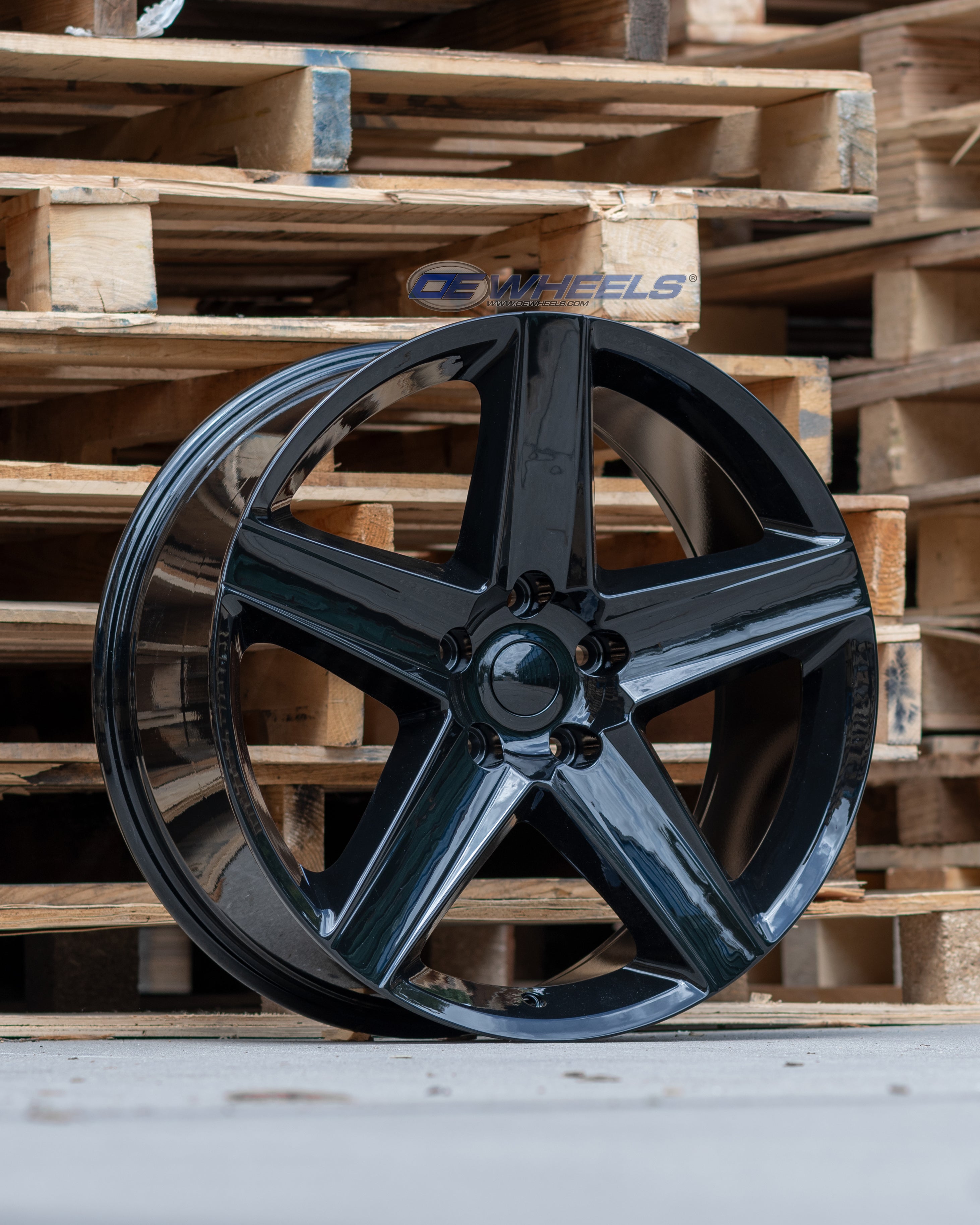 OE Wheels JP06-20090-5500-34B 20" Replica fits Jeep Grand Cherokee 20x9 Black