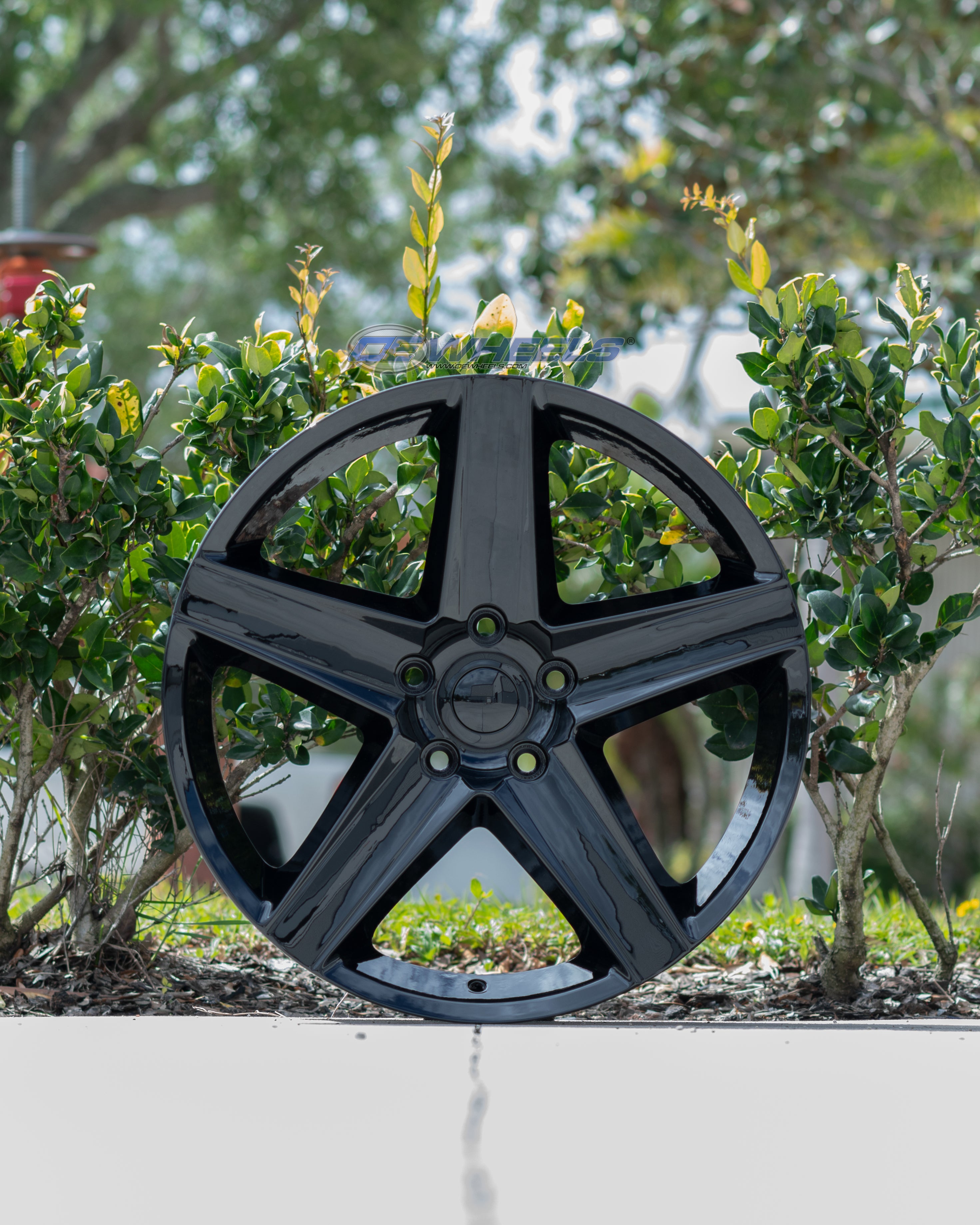 OE Wheels JP06-20090-5500-34B 20" Replica fits Jeep Grand Cherokee 20x9 Black